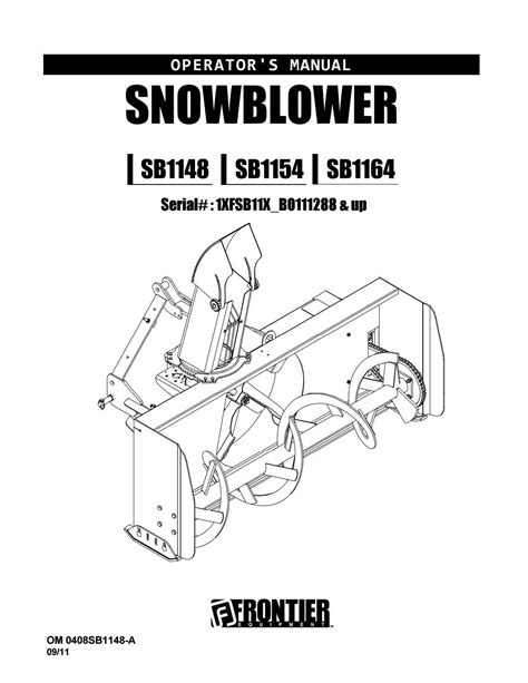 john deere snowblower parts manual